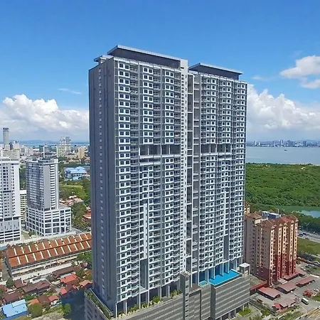 Stylish Urban Suite Penang - With Infinite Pool Jelutong Exterior photo